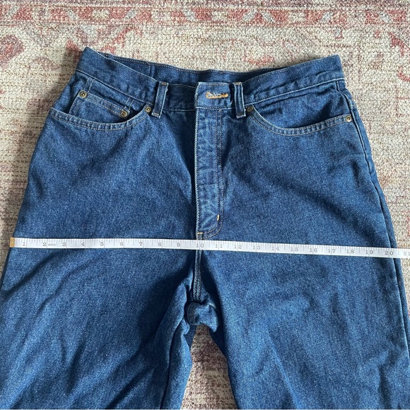 L.L. Bean Flannel Lined Jeans - Picture 8 of 9